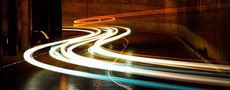 A motion blur